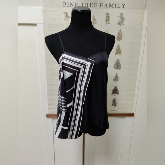 Rag & Bone Isadora Silk Print Cami - 4 - Picture 6 of 12